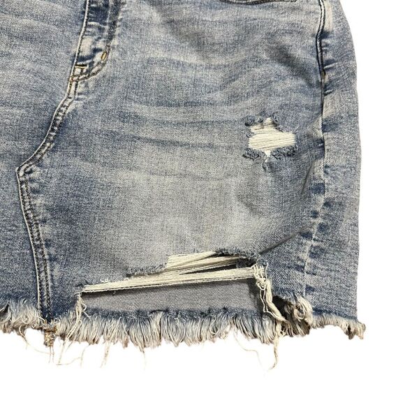 American Eagle Outfitters Blue Denim Mini Skirt - Picture 6 of 7